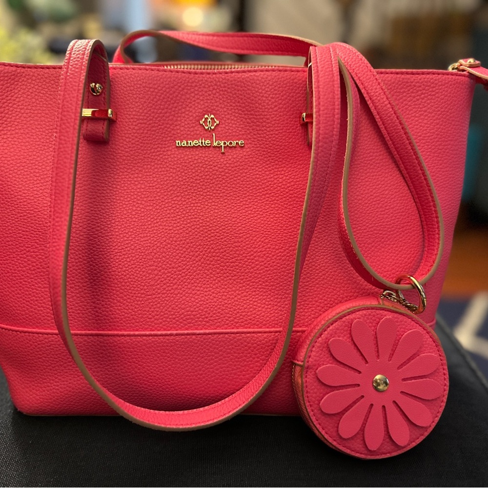 Nanette Lepore purse with coin purse with Floral Coin Purse
